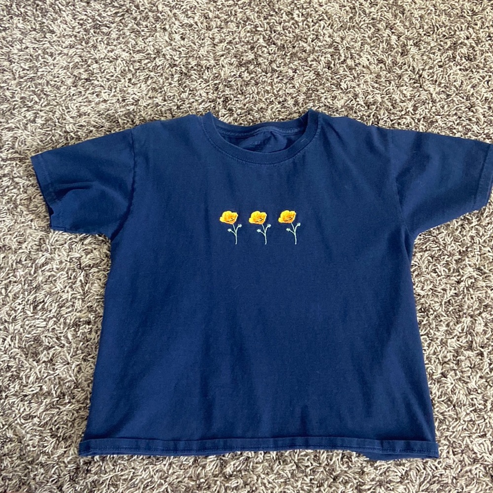 Brandy Blue Flower Shirt